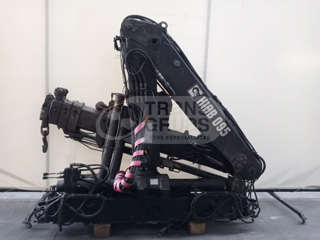 Grúa hidráulica Hiab 095-3 - Grúa para camión: foto 1 Grúa hidráulica Hiab 095-3 - Grúa para camión: foto 1