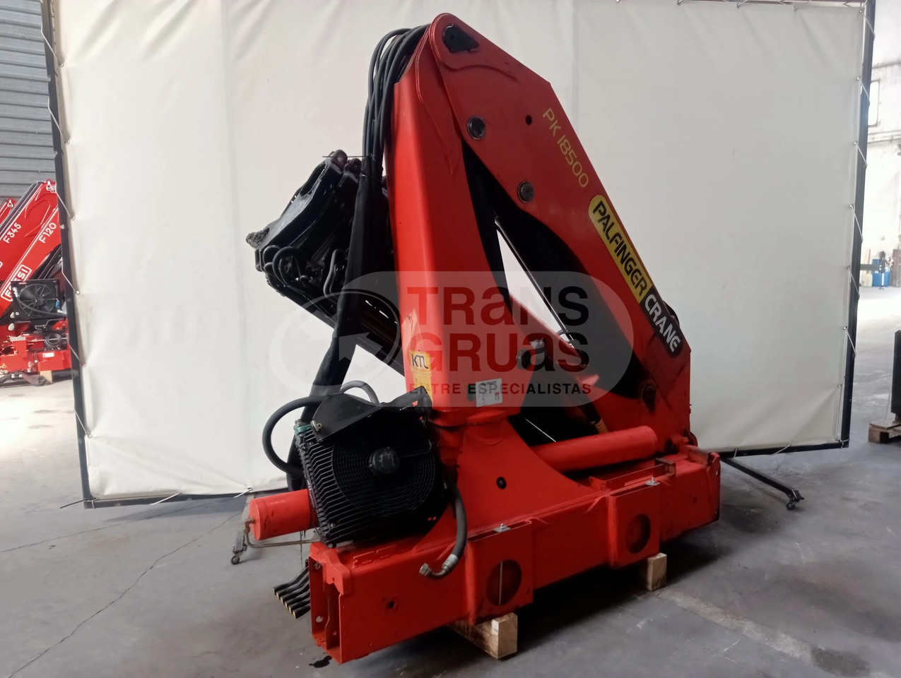 Grúa hidráulica Palfinger PK 18500 - Grúa para camión: foto 4 Grúa hidráulica Palfinger PK 18500 - Grúa para camión: foto 4
