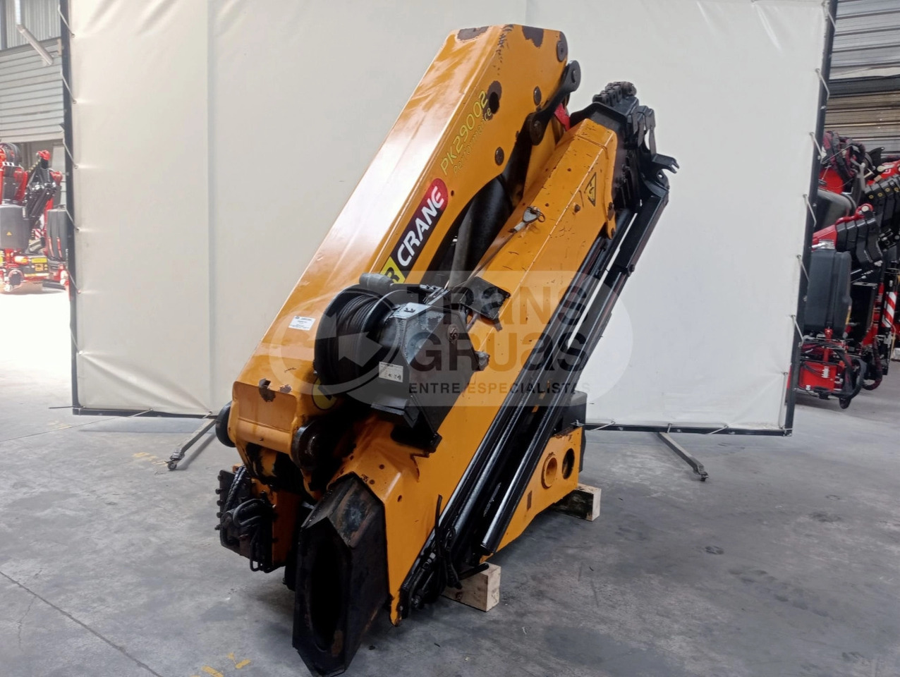 Grúa hidráulica Palfinger PK 29002 - Grúa para camión: foto 3 Grúa hidráulica Palfinger PK 29002 - Grúa para camión: foto 3