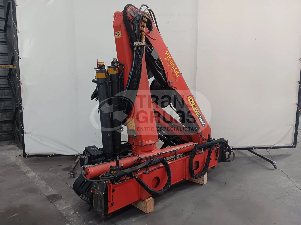 Grúa hidráulica Palfinger PK 8500 - Grúa para camión: foto 4 Grúa hidráulica Palfinger PK 8500 - Grúa para camión: foto 4
