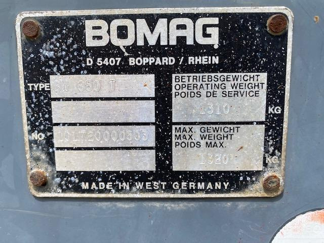 Bomag BW 850 T - Mini compactadora: foto 5 Bomag BW 850 T - Mini compactadora: foto 5