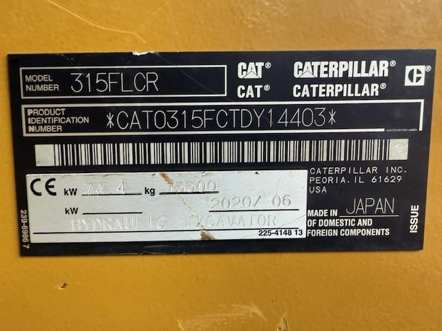 Cat 315 F LCR  - Excavadora de cadenas: foto 5 Cat 315 F LCR  - Excavadora de cadenas: foto 5