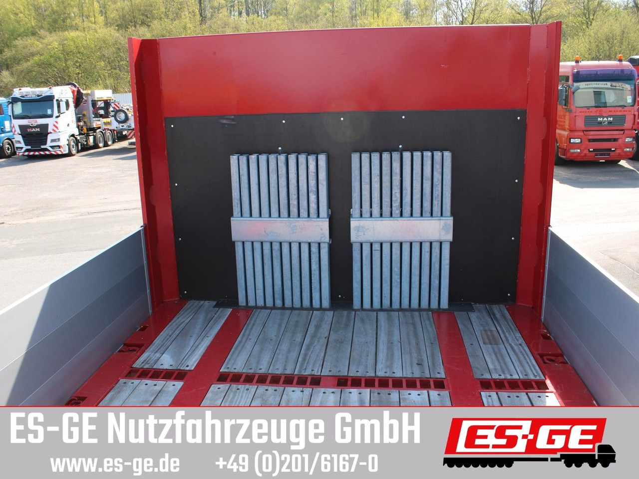 ES-GE 3-Achs Sattelanhänger -Bordwände - Semirremolque plataforma/ Caja abierta: foto 5 ES-GE 3-Achs Sattelanhänger -Bordwände - Semirremolque plataforma/ Caja abierta: foto 5