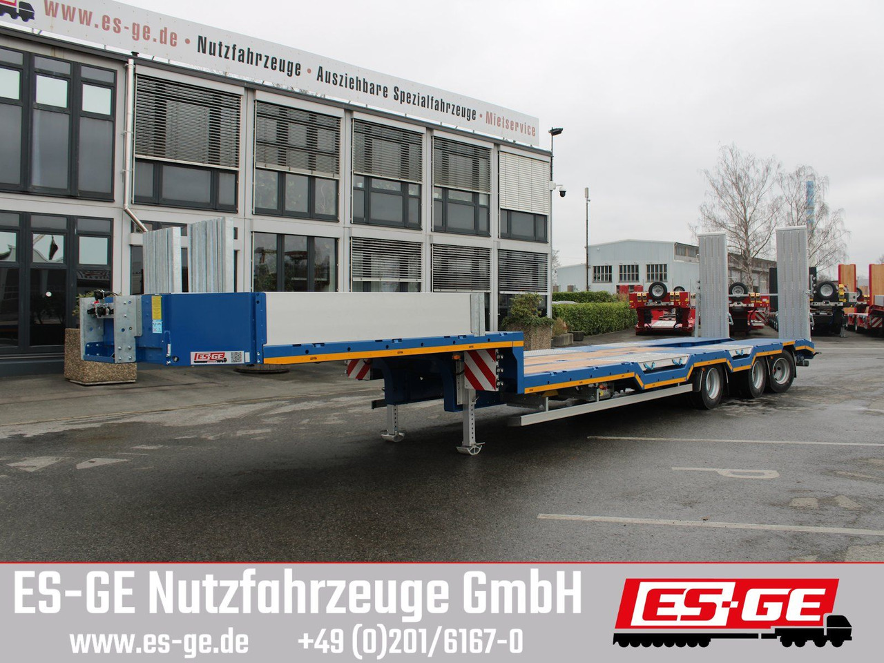 ES-GE 3-Achs-Satteltieflader - Radmulden - Semirremolque góndola rebajadas: foto 2 ES-GE 3-Achs-Satteltieflader - Radmulden - Semirremolque góndola rebajadas: foto 2