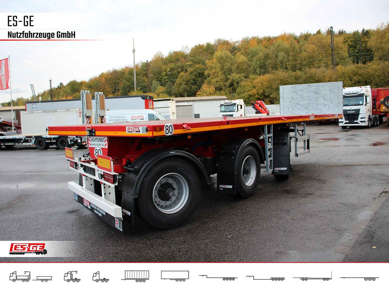 Faymonville MAX410 Ballastauflieger - Semirremolque plataforma/ Caja abierta: foto 3 Faymonville MAX410 Ballastauflieger - Semirremolque plataforma/ Caja abierta: foto 3