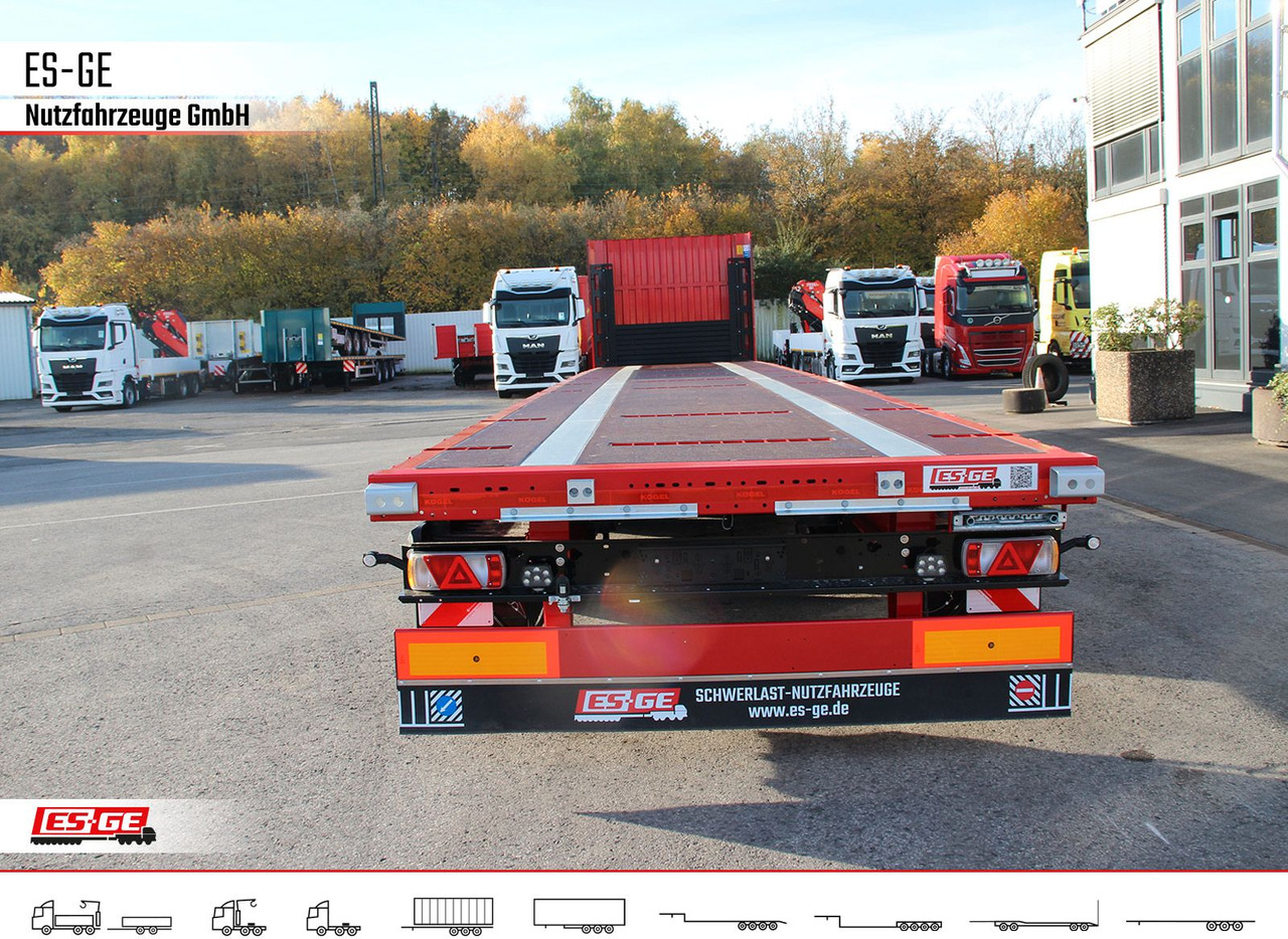 Kögel Multi Chassis. Rungen - Semirremolque plataforma/ Caja abierta: foto 4 Kögel Multi Chassis. Rungen - Semirremolque plataforma/ Caja abierta: foto 4