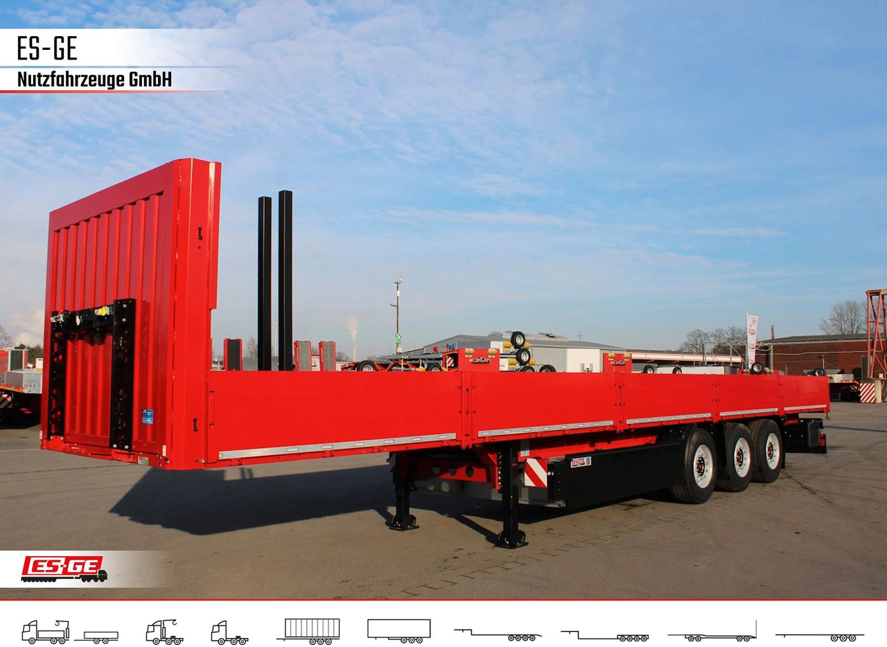 Kögel Multi Chassis, verstärkt, Bordwände - Semirremolque plataforma/ Caja abierta: foto 2 Kögel Multi Chassis, verstärkt, Bordwände - Semirremolque plataforma/ Caja abierta: foto 2
