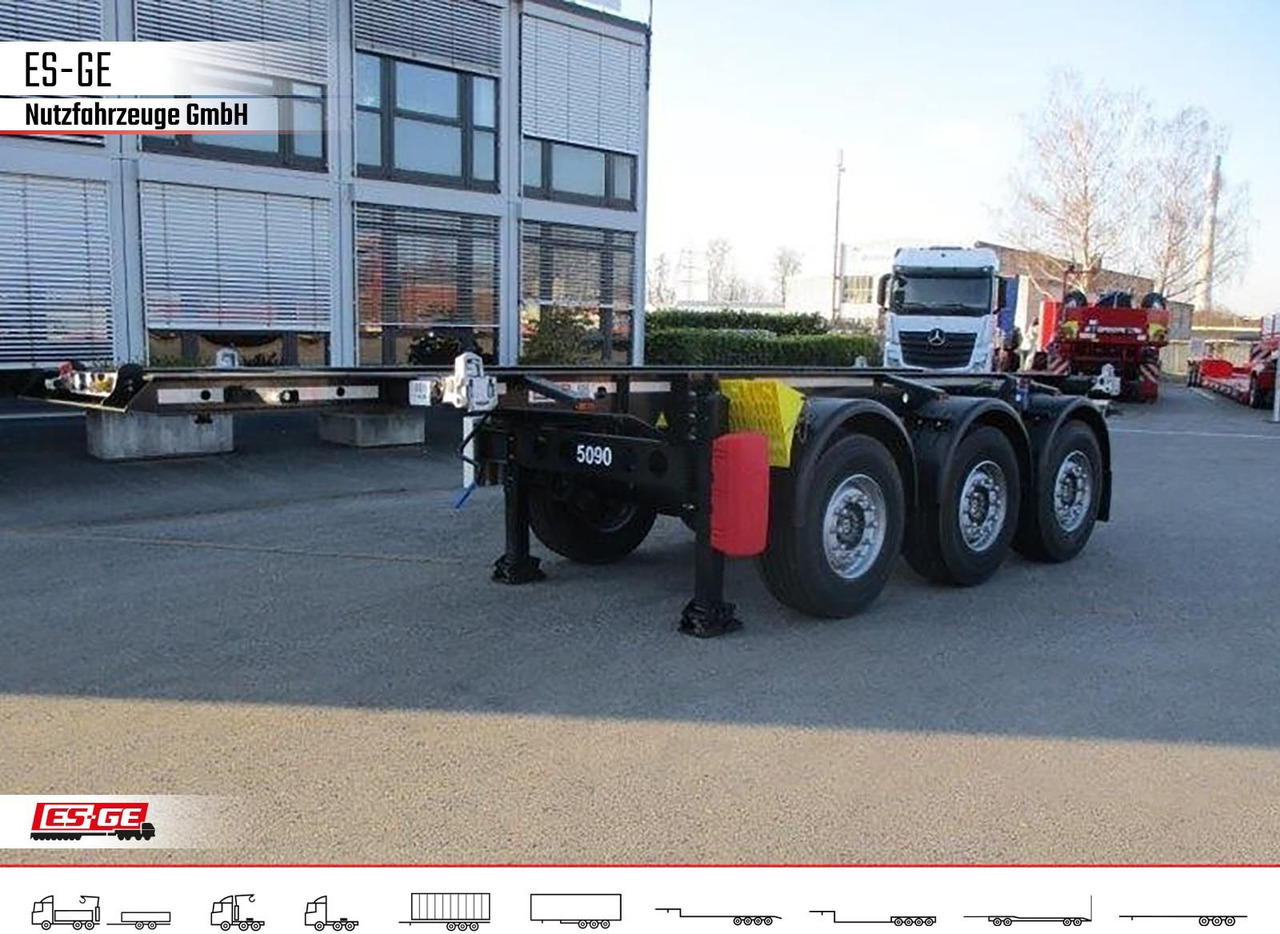 Krone 3-Achs-Containerchassis 20' - Semirremolque portacontenedore/ Intercambiable: foto 1 Krone 3-Achs-Containerchassis 20' - Semirremolque portacontenedore/ Intercambiable: foto 1