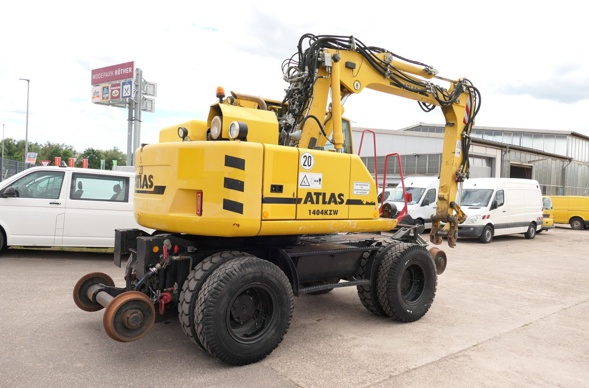 ATLAS 1404 K ZW Zweiwegebagger AHK - Excavadora de ruedas: foto 3 ATLAS 1404 K ZW Zweiwegebagger AHK - Excavadora de ruedas: foto 3