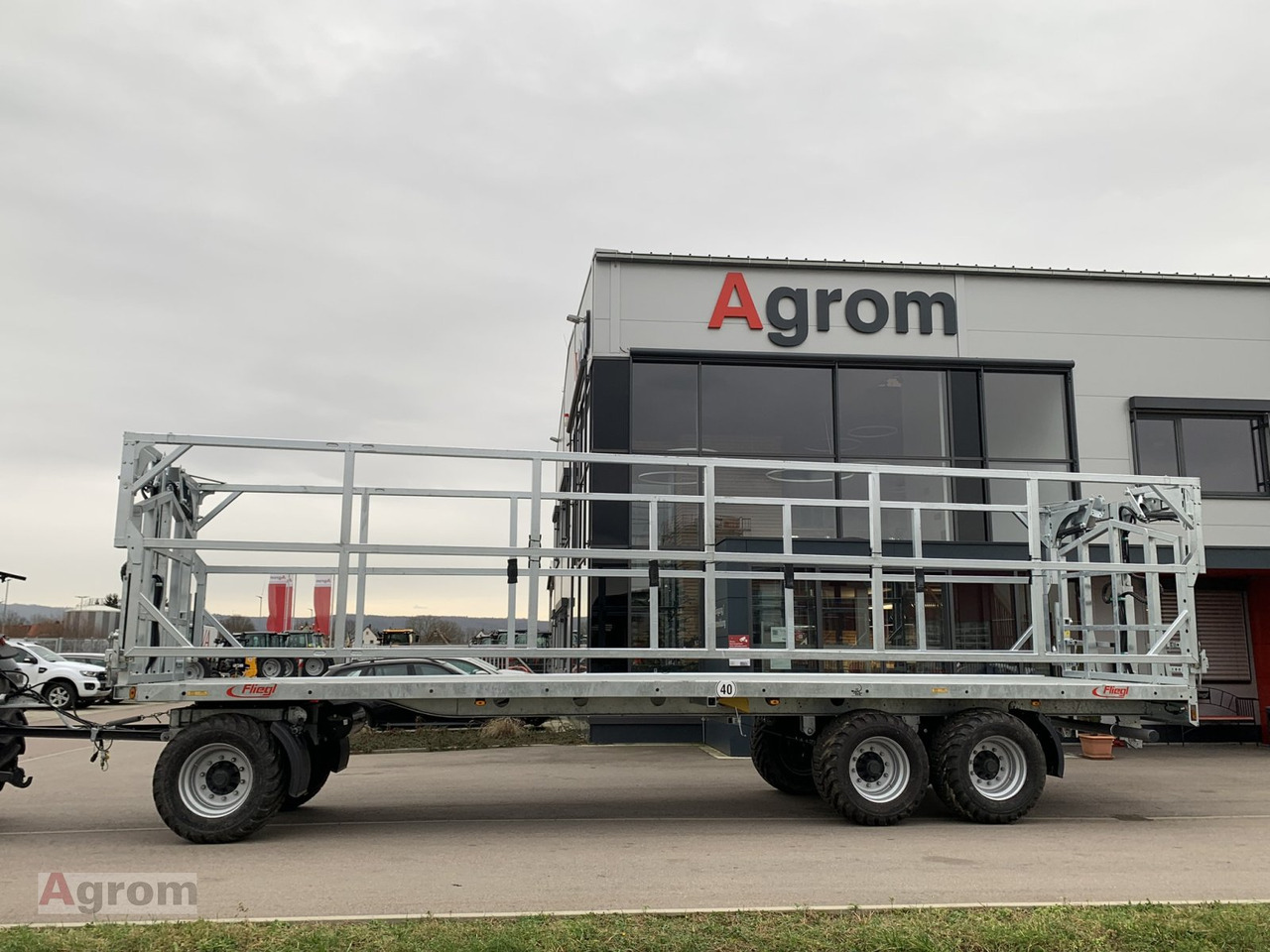 Fliegl DPW 210 BL - Remolque plataforma agrícola: foto 2 Fliegl DPW 210 BL - Remolque plataforma agrícola: foto 2