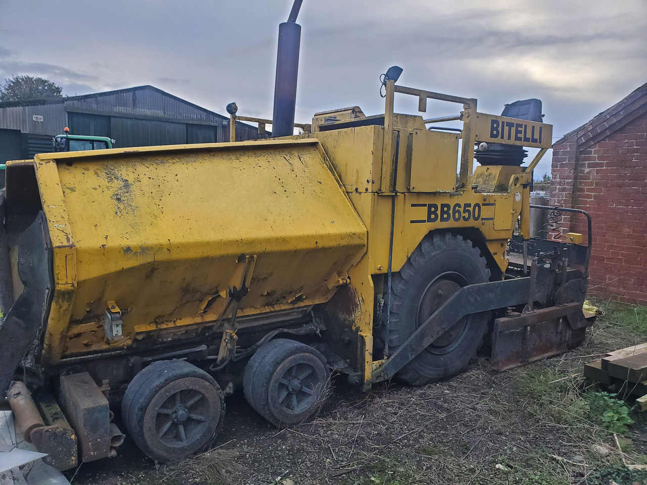 Bitelli BB650 - Pavimentadora de asfalto: foto 3 Bitelli BB650 - Pavimentadora de asfalto: foto 3