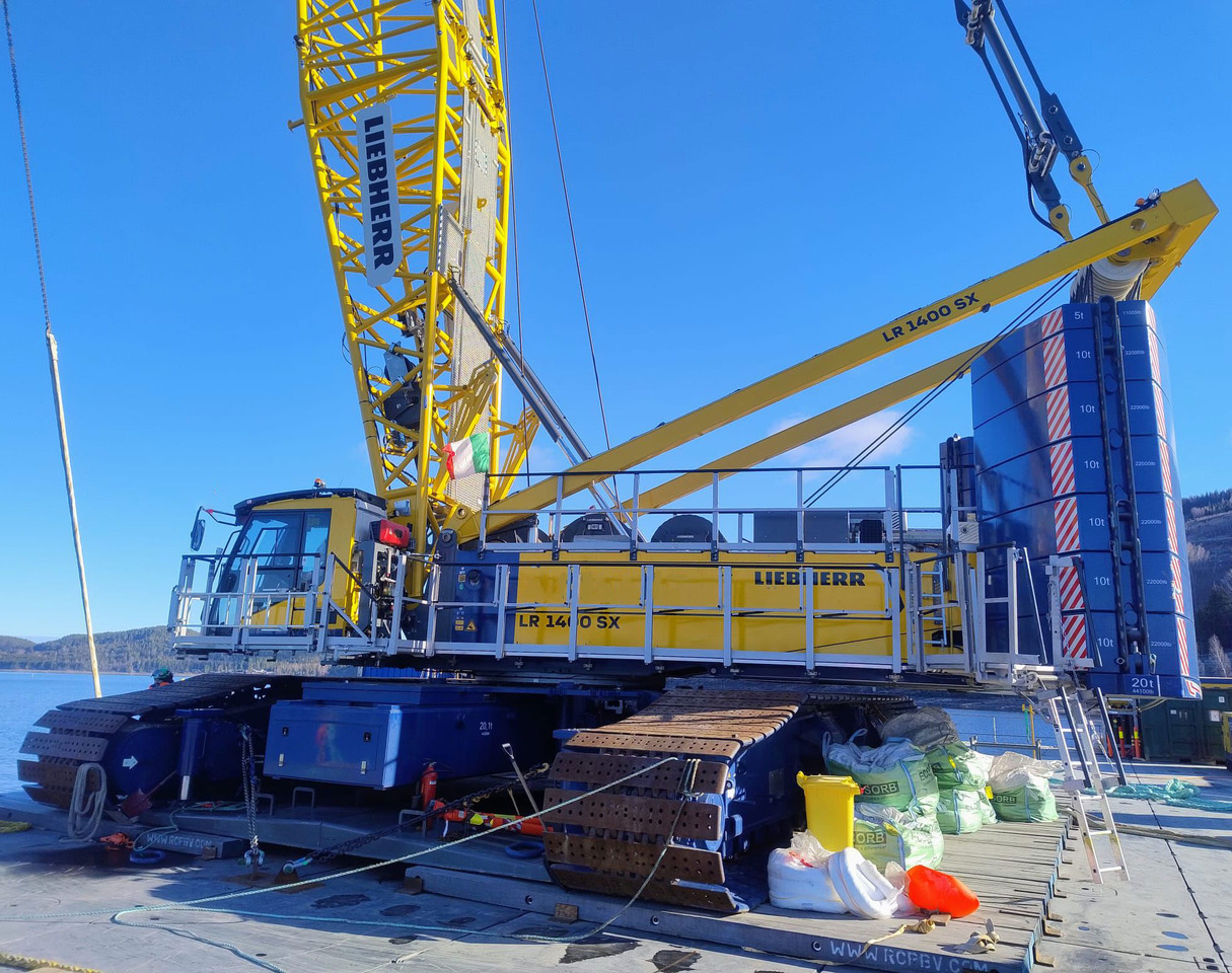 Liebherr LR 1400 SX - Grúa sobre orugas: foto 1 Liebherr LR 1400 SX - Grúa sobre orugas: foto 1