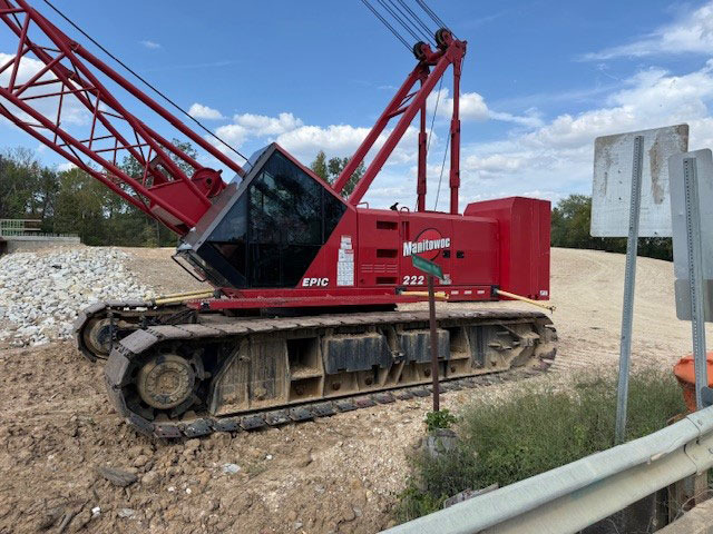 Manitowoc 222 - Grúa sobre orugas: foto 1 Manitowoc 222 - Grúa sobre orugas: foto 1