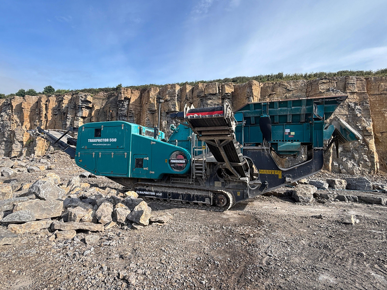 Powerscreen Trakpactor 550 - Trituradora de impacto: foto 2 Powerscreen Trakpactor 550 - Trituradora de impacto: foto 2