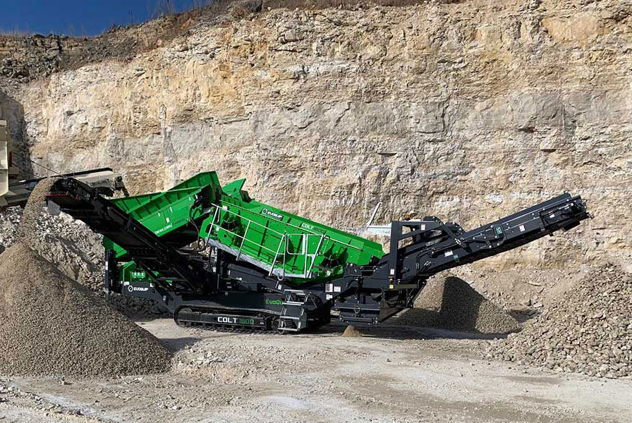 Terex Evoquip Colt 1600 - Cribadora: foto 1 Terex Evoquip Colt 1600 - Cribadora: foto 1