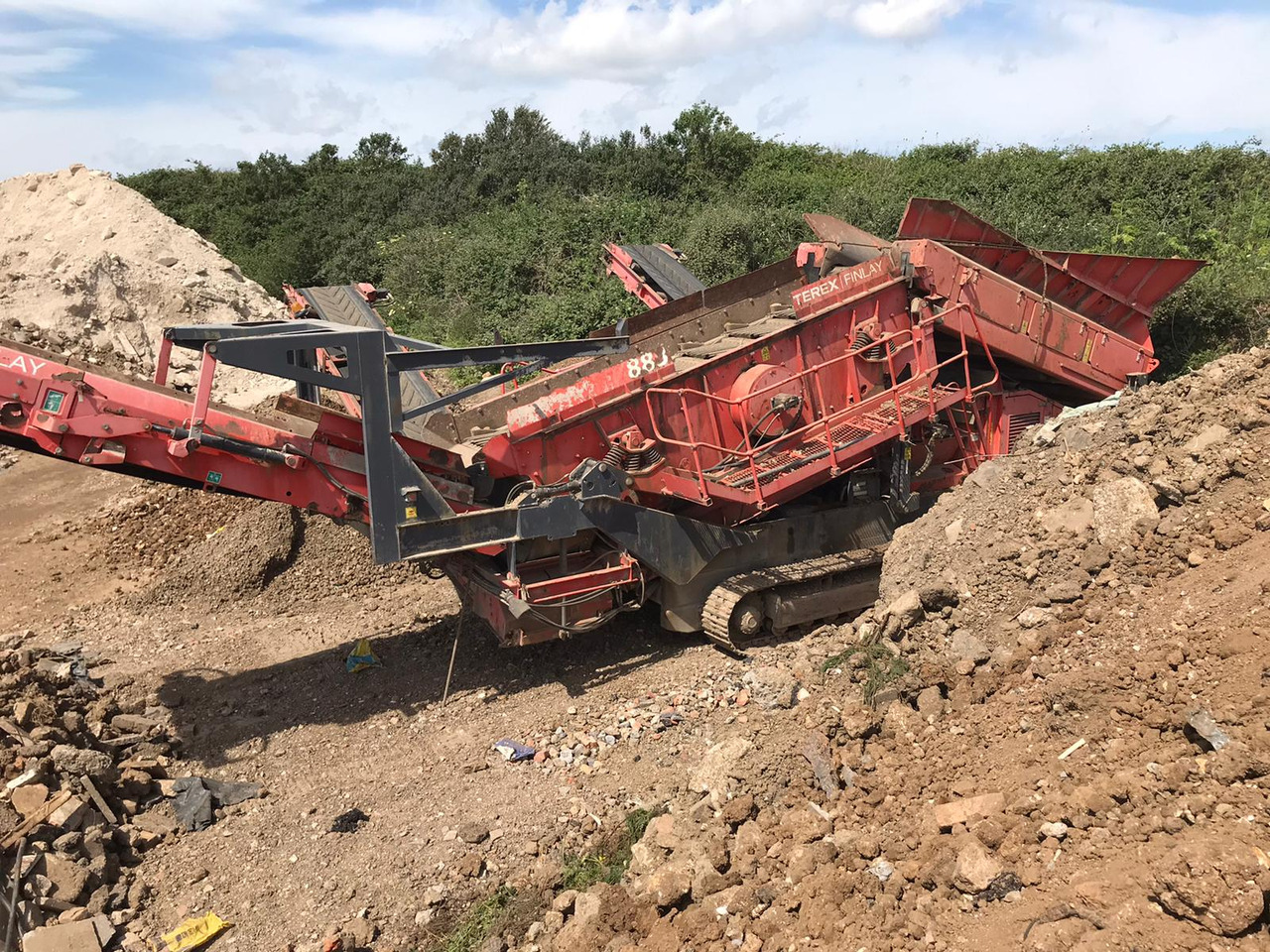 Terex Finlay 883 - Cribadora: foto 2 Terex Finlay 883 - Cribadora: foto 2