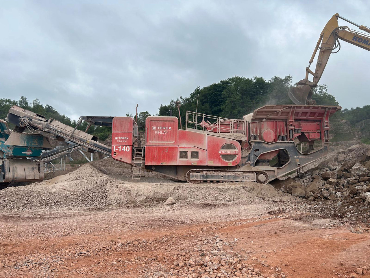Terex Finlay I-140 - Trituradora de impacto: foto 1 Terex Finlay I-140 - Trituradora de impacto: foto 1