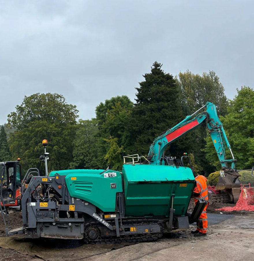 Vogele Super 800i - Pavimentadora de asfalto: foto 2 Vogele Super 800i - Pavimentadora de asfalto: foto 2