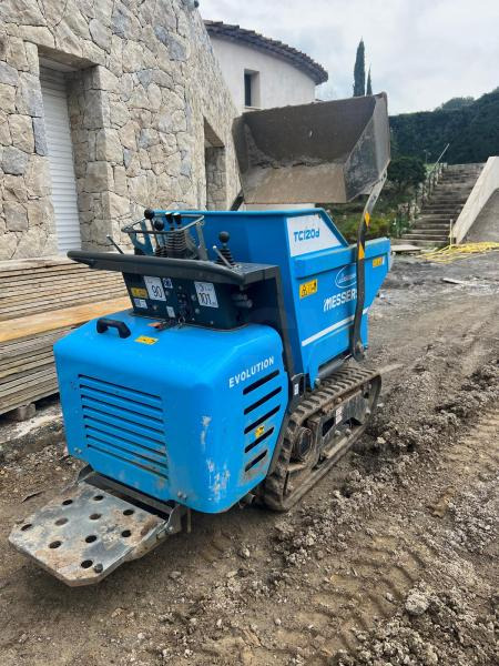 Brouette a chenilles messeri 1200 kg charge utile 1200d - Minidumper: foto 1 Brouette a chenilles messeri 1200 kg charge utile 1200d - Minidumper: foto 1