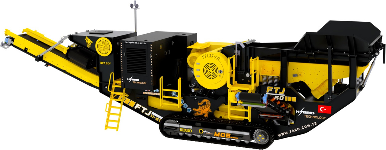 Trituradora móvil nuevo FABO Mobile crusher: foto 12