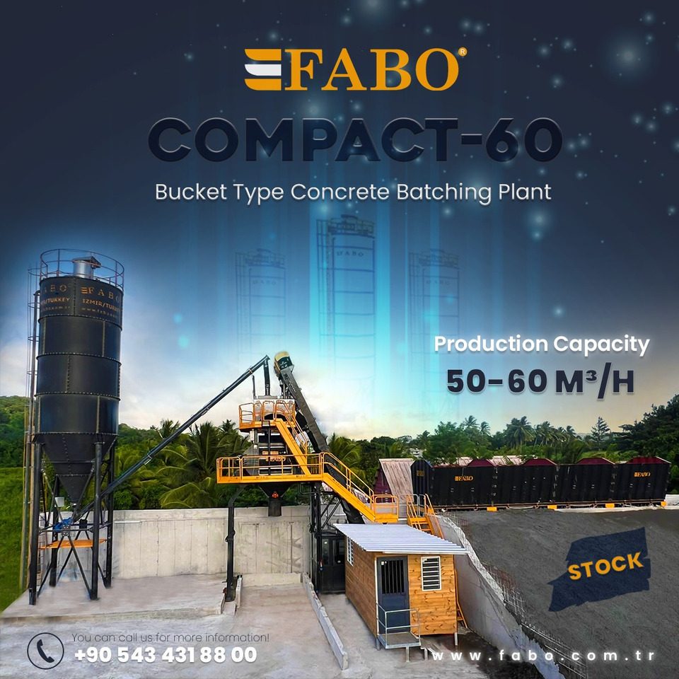 FABO compact concrete plant - Planta de hormigón: foto 2 FABO compact concrete plant - Planta de hormigón: foto 2