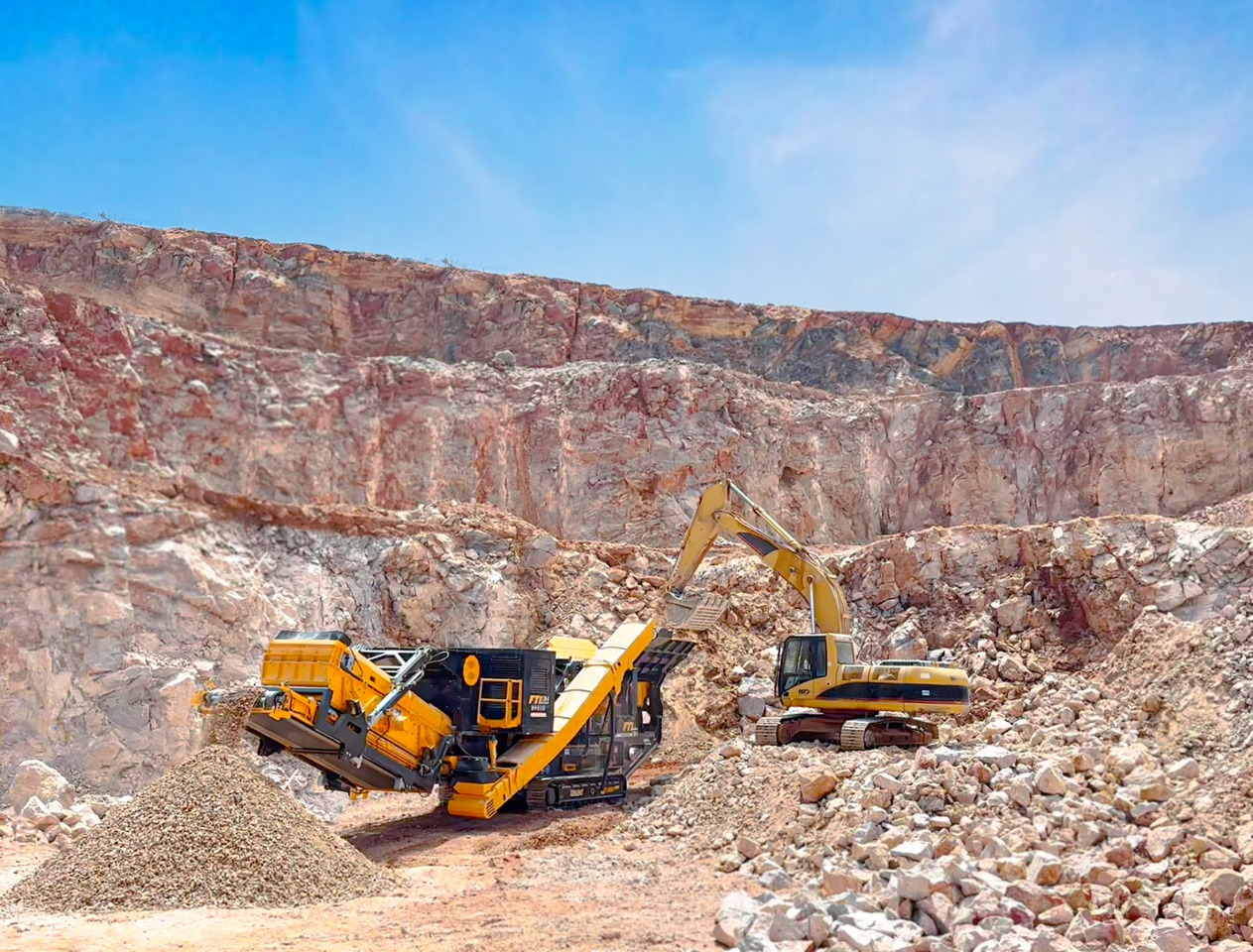 Machacadora nuevo FABO crawler crusher: foto 7