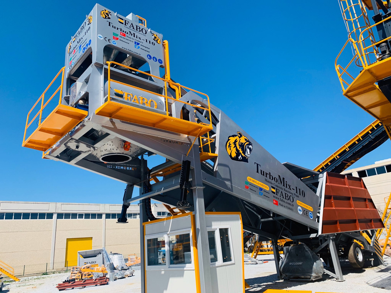 FABO mobile concrete batching plant - Planta de hormigón: foto 5 FABO mobile concrete batching plant - Planta de hormigón: foto 5