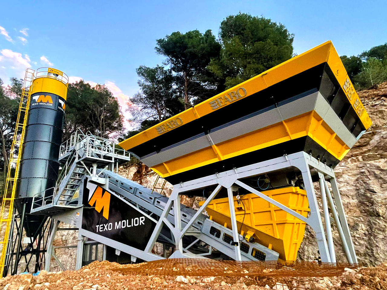 FABO mobile concrete batching plant - Planta de hormigón: foto 4 FABO mobile concrete batching plant - Planta de hormigón: foto 4