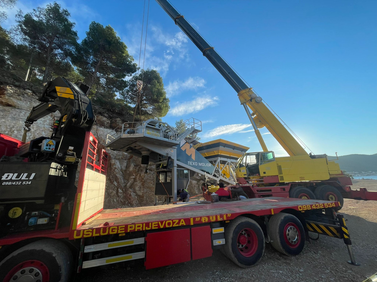 Planta de hormigón nuevo FABO mobile concrete batching plant: foto 47
