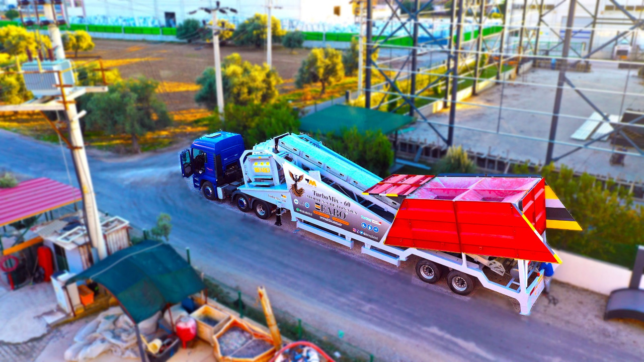 Planta de hormigón nuevo FABO mobile concrete batching plant: foto 28