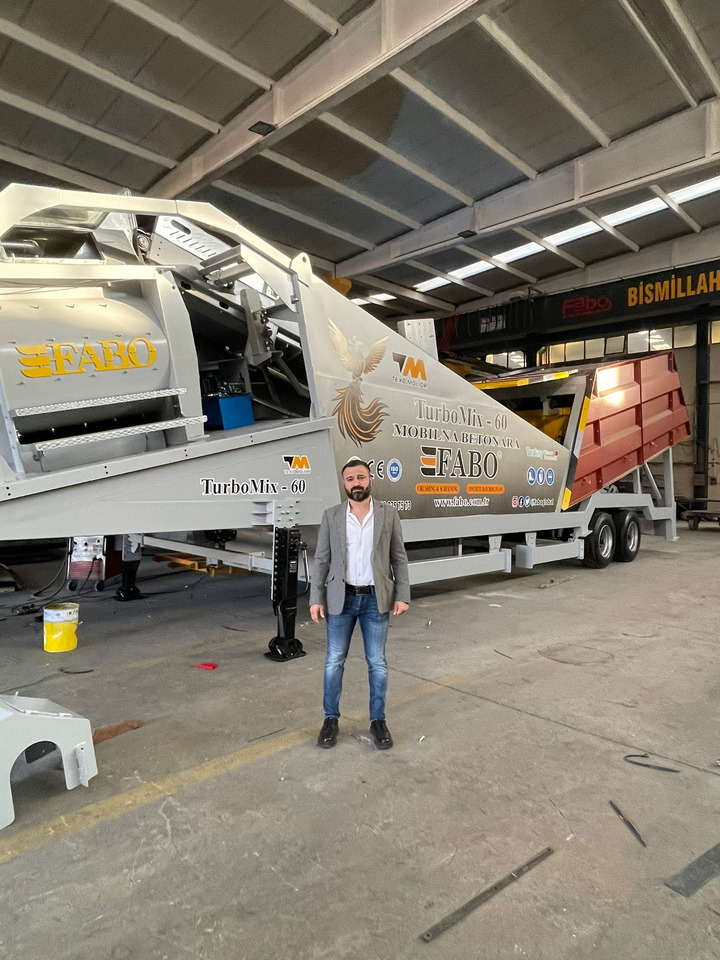 Planta de hormigón nuevo FABO mobile concrete batching plant: foto 13