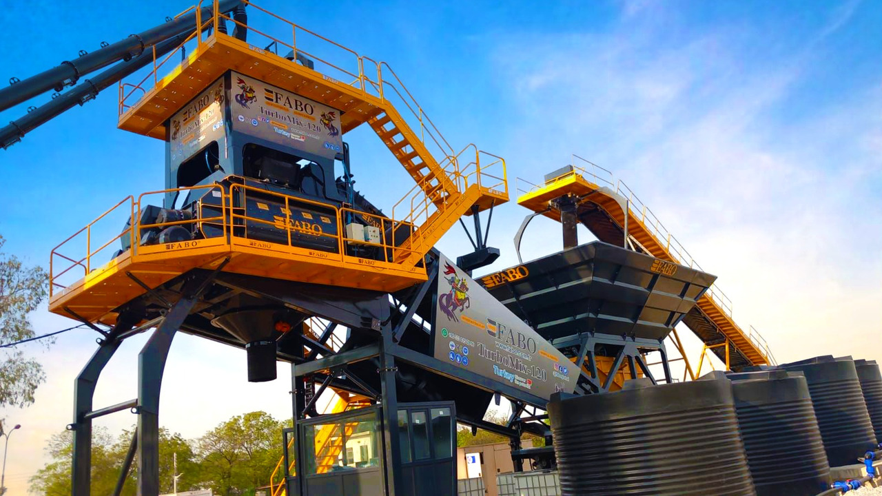 FABO mobile concrete batching plant - Planta de hormigón: foto 3 FABO mobile concrete batching plant - Planta de hormigón: foto 3