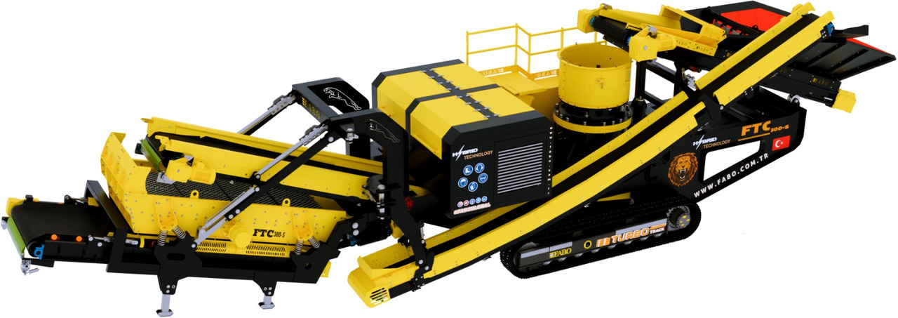 Trituradora de cono nuevo FABO mobile cone crusher: foto 9
