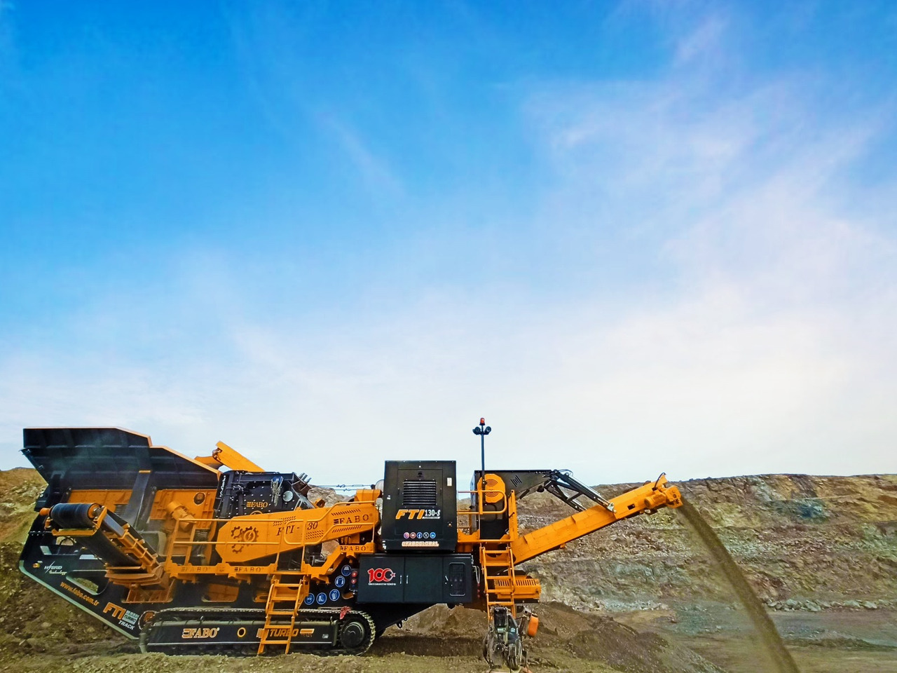 FABO mobile impact crusher - Trituradora de impacto: foto 4 FABO mobile impact crusher - Trituradora de impacto: foto 4