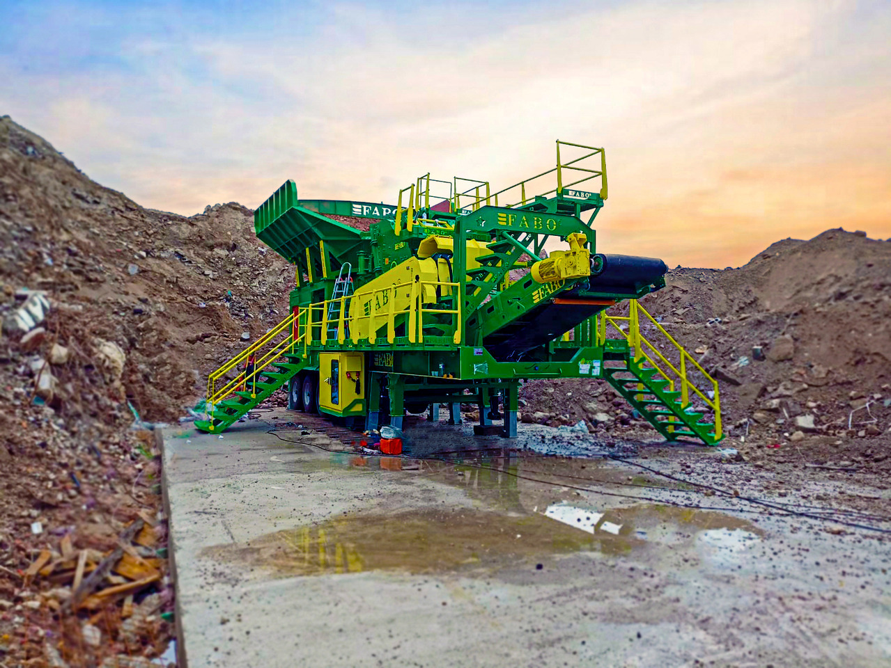 FABO mobile impact crusher - Trituradora de impacto: foto 4 FABO mobile impact crusher - Trituradora de impacto: foto 4