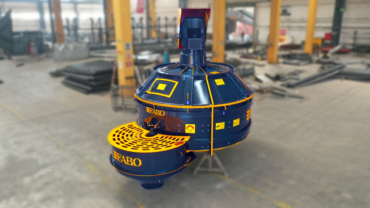 FABO twin shaft mixer - Hormigonera: foto 2 FABO twin shaft mixer - Hormigonera: foto 2