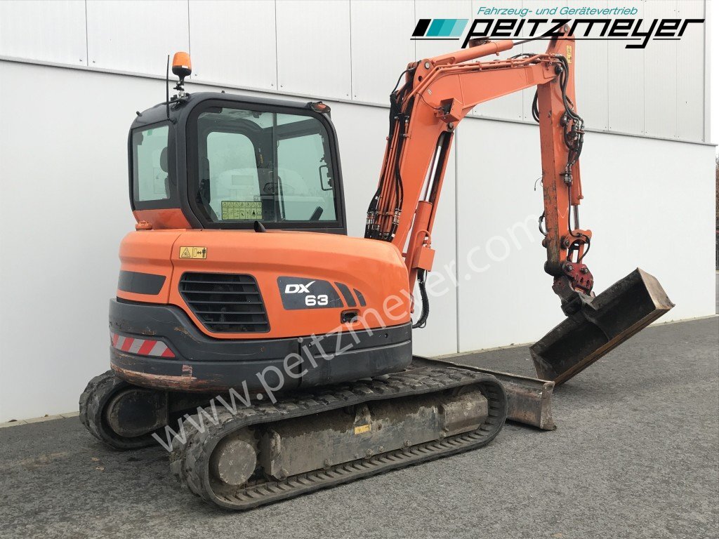 Doosan Kettenbagger DX 63-3 PowerTilt 070 , MS 03, mehrfach vorhanden - Miniexcavadora: foto 3 Doosan Kettenbagger DX 63-3 PowerTilt 070 , MS 03, mehrfach vorhanden - Miniexcavadora: foto 3