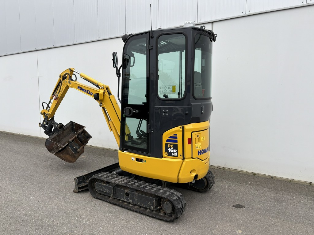 KOMATSU MINIBAGGER PC 16 R-3HS Powertilt 20,40,100 Löffel - Miniexcavadora: foto 3 KOMATSU MINIBAGGER PC 16 R-3HS Powertilt 20,40,100 Löffel - Miniexcavadora: foto 3
