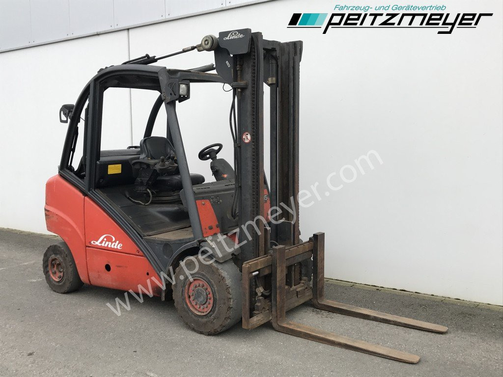 LINDE Gabelstapler H 35 T Gas + Seitenschieber - Carretilla elevadora de gas: foto 2 LINDE Gabelstapler H 35 T Gas + Seitenschieber - Carretilla elevadora de gas: foto 2