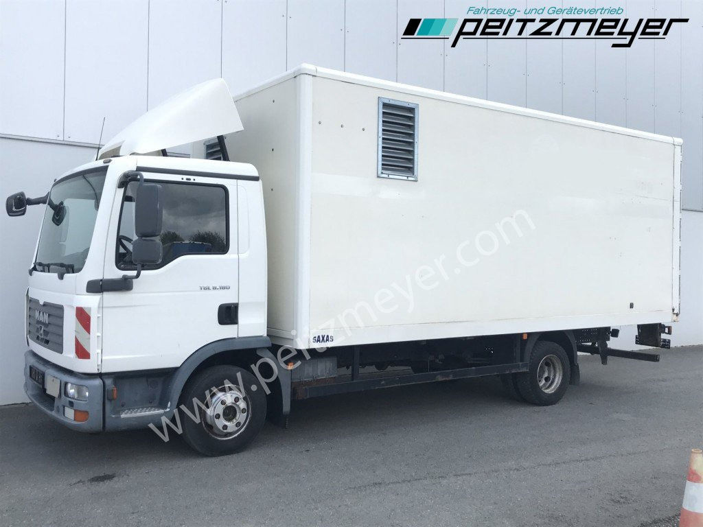 MAN TGL 8.180 BB Koffer mit Seitentür - Camión caja cerrada: foto 1 MAN TGL 8.180 BB Koffer mit Seitentür - Camión caja cerrada: foto 1