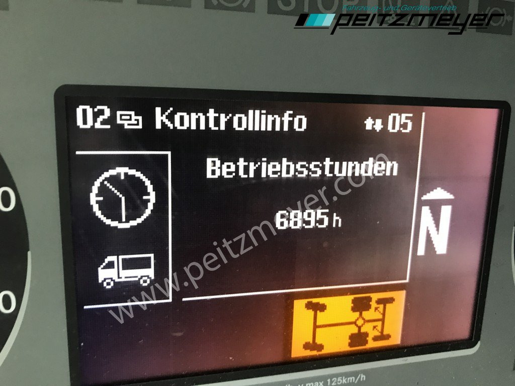 Camión chasis MERCEDES-BENZ Actros 2541 L Fahrgestell, 3 Pedale, MP2, Klima Blatt/Luft: foto 16