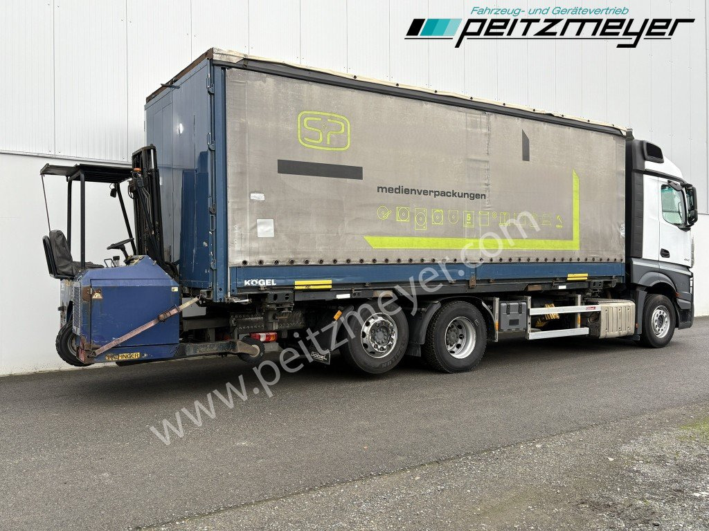 MERCEDES-BENZ Actros 2542 LL BDF Pritsche + Mitnahmestapler komplett - Camión lona: foto 3 MERCEDES-BENZ Actros 2542 LL BDF Pritsche + Mitnahmestapler komplett - Camión lona: foto 3