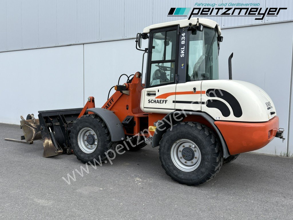 SCHAEFF RADLADER SKL 834 Palettengabel + Klappschaufel - Cargadora de ruedas: foto 4 SCHAEFF RADLADER SKL 834 Palettengabel + Klappschaufel - Cargadora de ruedas: foto 4