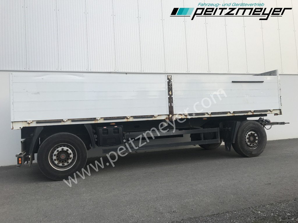 Remolque plataforma/ Caja abierta SCHMITZ 2 Achs Pritschenanhänger AFG 18 Baustoff: foto 8