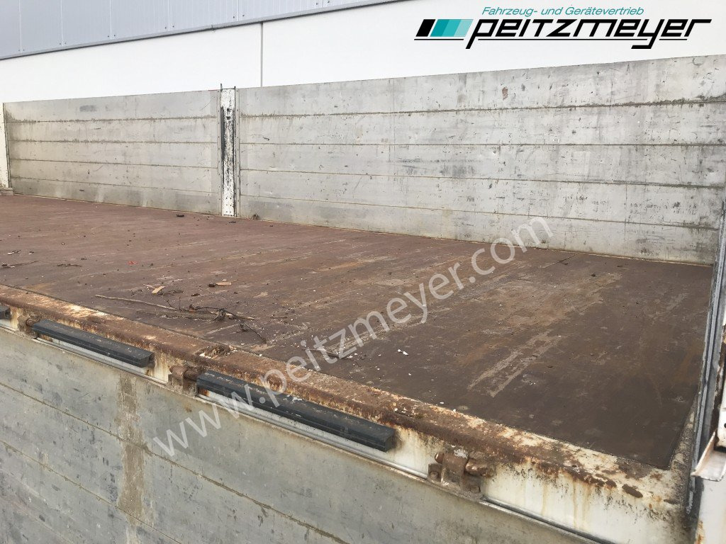 Remolque plataforma/ Caja abierta SCHMITZ 2 Achs Pritschenanhänger AFG 18 Baustoff: foto 21