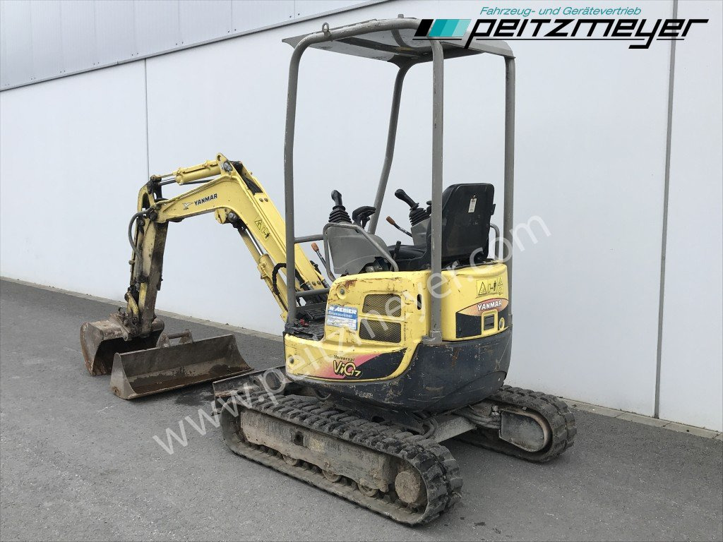 YANMAR MINIBAGGER Vio 17 verstellbares Fahrwerk Schnellwechsler mit 60 er und 100 Löffel - Miniexcavadora: foto 4 YANMAR MINIBAGGER Vio 17 verstellbares Fahrwerk Schnellwechsler mit 60 er und 100 Löffel - Miniexcavadora: foto 4
