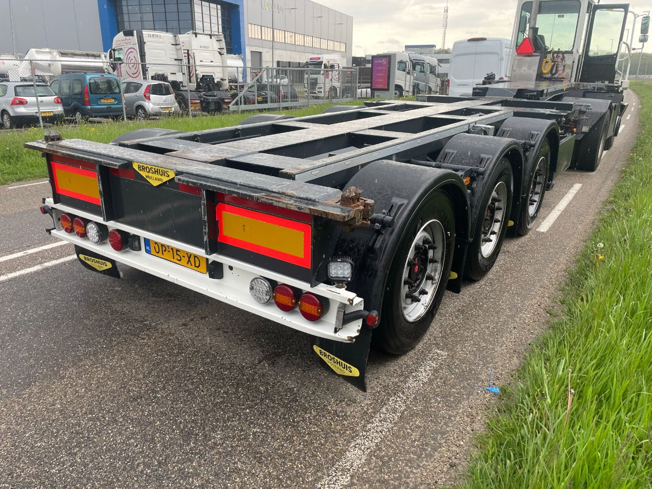 Broshuis Mfcc 20-30-40-45 FT HC / Disc brakes / Lifting axle / led /tuf 4-2026 - Semirremolque portacontenedore/ Intercambiable: foto 4 Broshuis Mfcc 20-30-40-45 FT HC / Disc brakes / Lifting axle / led /tuf 4-2026 - Semirremolque portacontenedore/ Intercambiable: foto 4