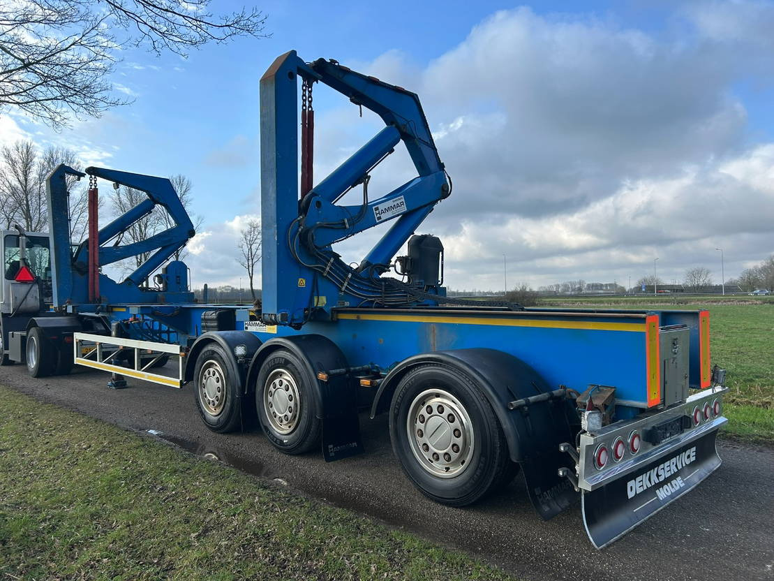 Hammar Sideloader 160 E / 20ft - 2 x 20 ft - 40 - Containers / 33 tons lifting c - Semirremolque portacontenedore/ Intercambiable: foto 2 Hammar Sideloader 160 E / 20ft - 2 x 20 ft - 40 - Containers / 33 tons lifting c - Semirremolque portacontenedore/ Intercambiable: foto 2