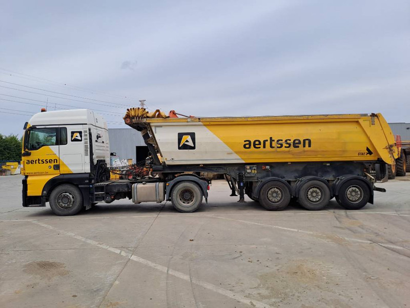 MAN TGX 18.460 + 2013 STAS 3 axle tipper trailer - Cabeza tractora: foto 2 MAN TGX 18.460 + 2013 STAS 3 axle tipper trailer - Cabeza tractora: foto 2