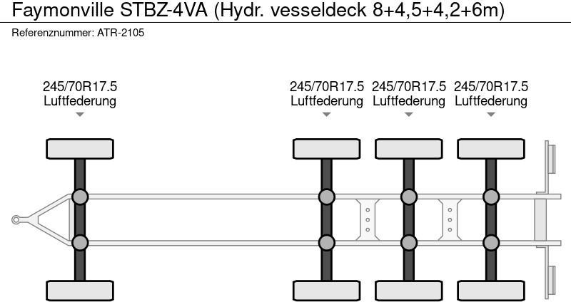 Remolque góndola rebajadas Faymonville STBZ-4VA (Hydr. vesseldeck 8+4,5+4,2+6m): foto 17 Remolque góndola rebajadas Faymonville STBZ-4VA (Hydr. vesseldeck 8+4,5+4,2+6m): foto 17